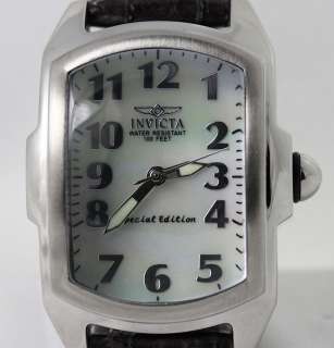 Invicta Womens Baby Lupah Special Edition Swiss Quartz Grey Leather 