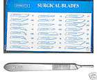 No. #12 Scalpel Blades (6 pack) Gamma Sterilized and Individually 
