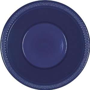  Marine Blue Divided Dinner Plates 20ct Toys & Games