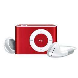 Red Mini Clip  Player Support Up To 8 GB Micro SD Memory Cards 
