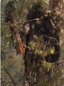 Bow Hunter Ghillie Suit by BushRag (3 Patterns) NEW  