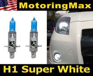 Super White HID Color H1 Xenon Halogen Bulbs For Fog Lights or High 