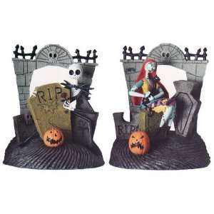    Tim Burtons The Nightmare Before Christmas Bookends Toys & Games