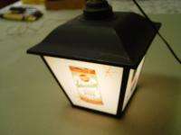 VINTAGE 1965 SCHOENLING BEER LIGHTED SPINNER LAMP   CINCINNATIS 