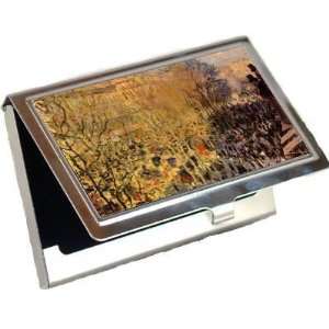   in Paris By Claude Monet Business Card Holder