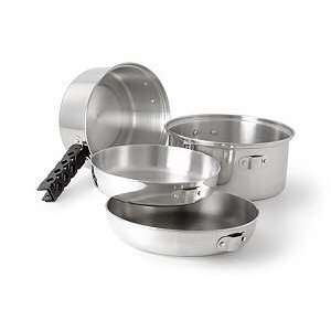 GSI 68206 GSI 6 Piece Glacier Stainless Steel Cookset  