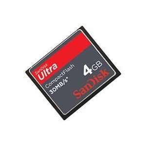  4GB CF (Compact Flash) Card Sandisk Ultra SDCFH 004G (BRI U) Flash 