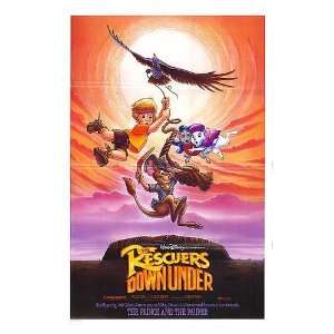  Rescuers Down Under Original Movie Poster, 27 x 40 (1990 