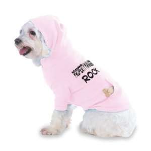 Property Managers Rock Hooded (Hoody) T Shirt with pocket for your Dog 