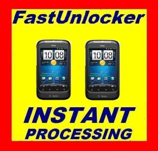 Unlock Code For T Mobile USA HTC Wildfire S ★★INSTANT  