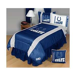  NFL Indianapolis Colts Sidelines Bedding Set Sports 
