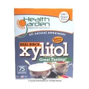 Health Garden Kosher Birch Xylitol Packets 75cnt. Product of USA (Not 