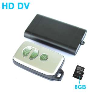 8G HD Car Keyfob Audio Video DVR Recorder Mini Camera  