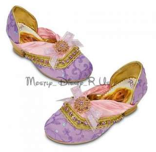 NEW  Limited Edition Tangled Rapunzel Costume Shoes Deluxe 