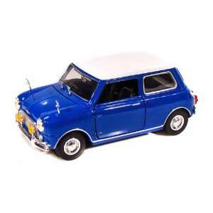  Old Mini Cooper 1/18 Blue Toys & Games