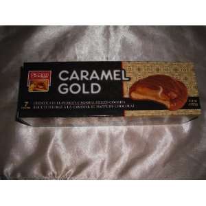 Caramel Gold Chocolate & Caramel Cookies Grocery & Gourmet Food
