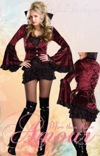   Vampire Twilight Costume Dress Hallowee Fancy Party Dress @ms10777