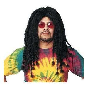  Black Deluxe Rasta Wig   One Size Toys & Games