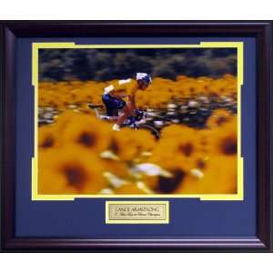  Lance Armstrong Tour de France Framed Photograph Collage 