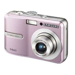   Samsung S860 8.1MP Digital Camera with 3x Optical Zoom (Pink) Camera