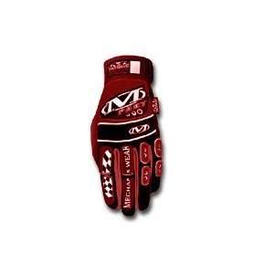  M Pact 2 Gloves Red/Medium Automotive