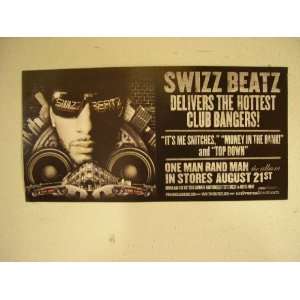 Swizz Beatz Poster One Man Band Man 