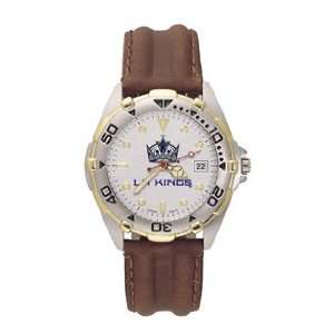  Los Angeles Kings NHL All Star Mens Leather Sports Watch 