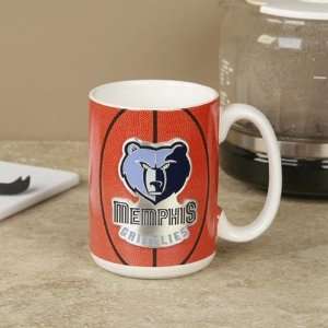 Memphis Grizzlies Pewter Logo Basketball Coffee Mug 