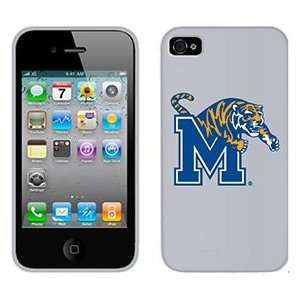  Memphis M with Mascot on AT&T iPhone 4 Case by Coveroo 