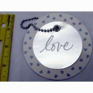  American Greetings Love Circle Gift Tag with Chain Case 