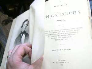 1883 History of Union County Ohio  