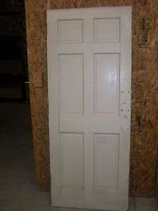 Antique Solid Wood Door 6 panel Slab  