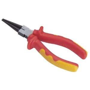  Insulated Pliers and Cutters Ins Round Nose Plier,6 In 