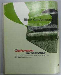1974 OMC Johnson Outboard Motor Service Instruction Manual 135 HP 