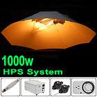  HPS Grow Light Kit 3.5 Reflector Hood Ballast Sun Lamp System 1000W