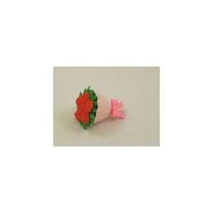  Pink and Red Flower Bouquet Japanese Eraser from Iwako 