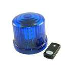   PL 300BJ RC 4.75 in. Rotating LED Beacon, Battery Operated Jack   Blue