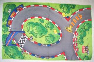 Childs Fisher Price little People Race Car Pretend Play Floor Mat Toy 