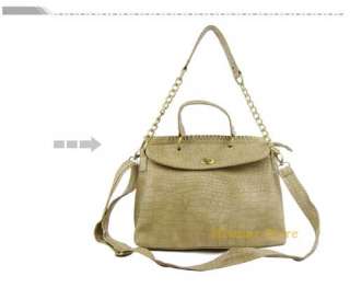 Fashion Women Hobo PU Leather Handbag Shoulder Bag Tote  