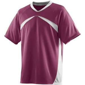  Augusta Sportswear Wicking Custom Soccer Jersey MAROON 