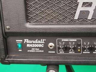 Randall RH200SC 200W Head Nice Condition Save with Shipping Discount 