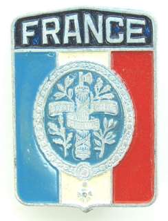 NICE OLD FRANCE FRENCH FLAG PIN BADGE x  