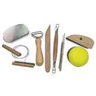 National Potters Tool Kit with 8 Essential Tools