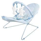 Obaby B is for Bear Vibrating Bouncer, White