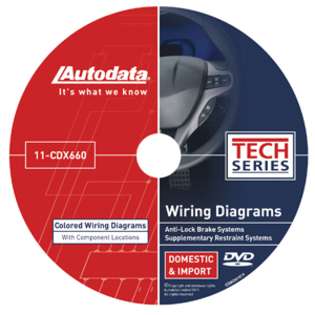 Autodata Publications Inc. AA11 CDX660 SRS Airbag and ABS Wiring 