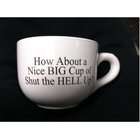 NOVELTIES WHOLESALE 15 Ounce White Ceramic Coffee Mug  Nice BIG Cup of 