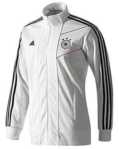   GERMANY TRACK TOP Soccer Football White Jersey Shirt Jumper  