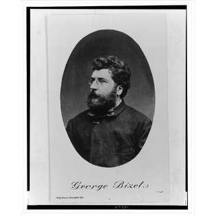 Historic Print (M) George Bizet, 16 x 20in  Library Images For the 