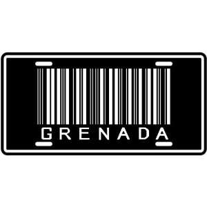  NEW  GRENADA BARCODE  LICENSE PLATE SIGN COUNTRY