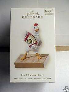 2008 Hallmark Chicken Dance Keepsake Ornament  